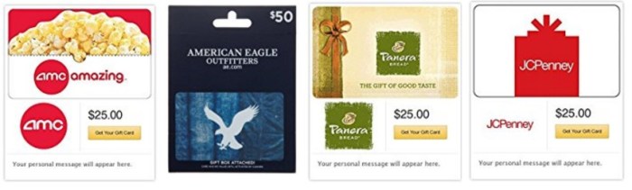 giftcards