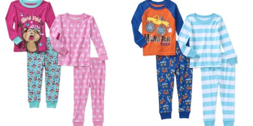 Walmart: Toddler Pajamas 4-Piece Sets Only $4.50 Each (Regularly $9.94)