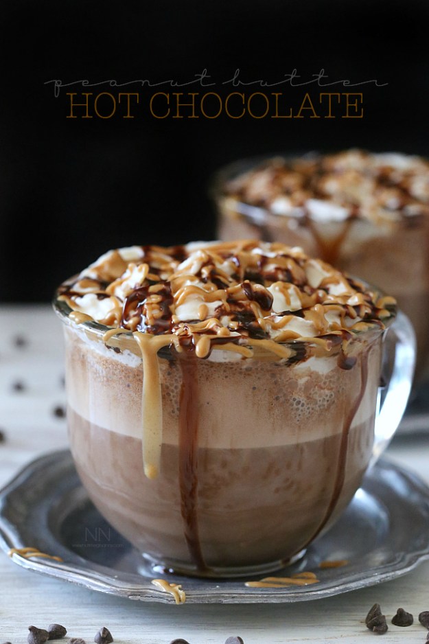 Peanut Butter Hot Chocolate