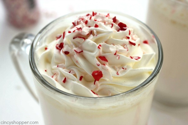 Peppermint White Hot Chocolate