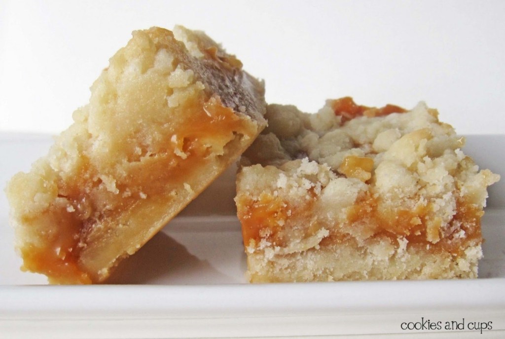 2 salted caramel butter bars