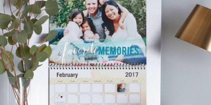 Pampers Rewards Members: Possible FREE Shutterfly Wall Calendar (Check Inbox)