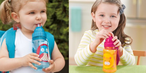 Amazon: Skip Hop Baby Zoo Travel-To-Go Flip Top Straw 12oz Bottles Only $4.90 (Regularly $7)