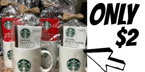 Staples: Starbucks Gift Sets Possibly ONLY $2 (Regularly $14.99)