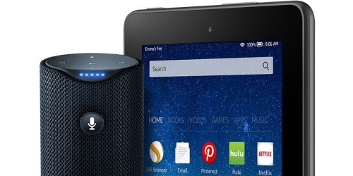 Fire Tablet 7″ AND Amazon Tap Bluetooth Alexa Enabled Speaker ONLY $119.98 Shipped