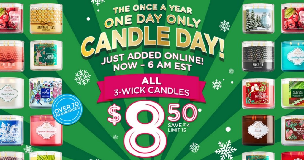 Bath & Body Works Candles 