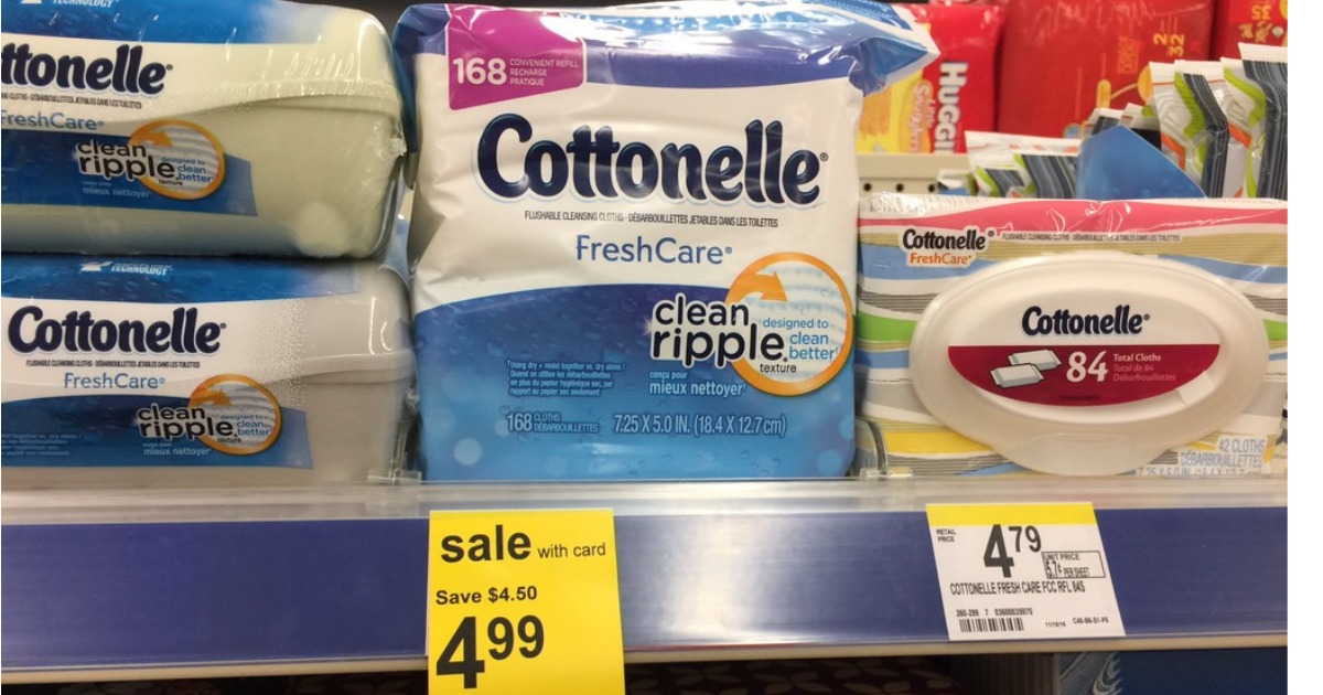 Cottonelle Wipes 