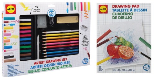 Amazon: ALEX Toys 40-Piece Drawing Set ONLY $9.99 (Regularly $18.99)