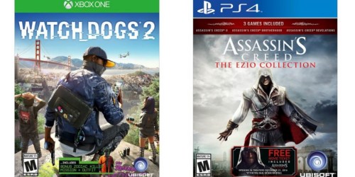 Great Buys on Assassin’s Creed & Watch Dogs 2 Video Games