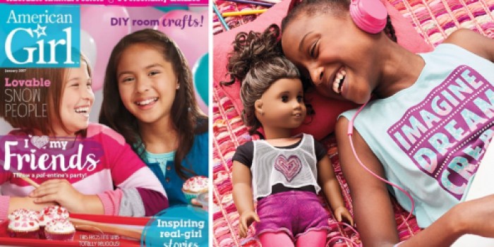 American Girl Magazine Subscription ONLY $2.33 Per Issue (Great Valentine’s or Birthday Gift Idea!)