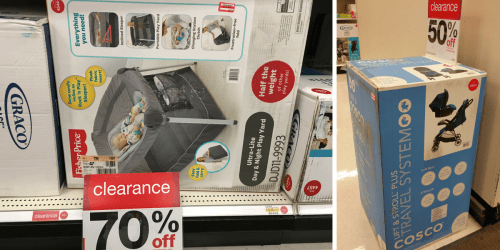 Target: 50%-70% off Baby Equipment Clearance: Cosco Travel System as Low as $42.54 + More