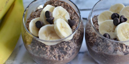 Banana Cocoa Overnight Oats