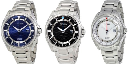 Citizen Eco-Drive Titanium Men’s Watch Only $139.99 Shipped (Regularly $559)