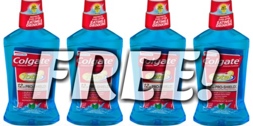 Walgreens: TWO FREE Colgate Mouthwashes (After Rewards)