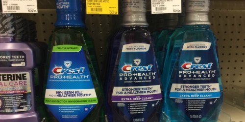 Walgreens: Crest Mouthwash as Low as 66¢ (After Register Reward)