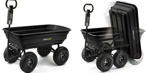 Sears.online: Gorilla Garden Dump Cart Only $59.99 Shipped (Regularly $79.99)