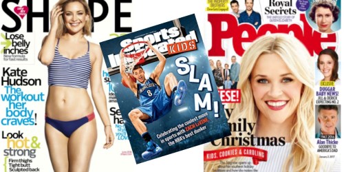 FREE Magazine Subscriptions, Anyone?! How About People, TIME, Sports Illustrated & More…