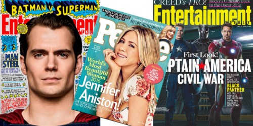 FREE Entertainment Weekly Or People Magazine Subscription