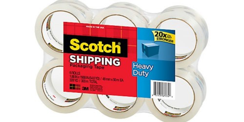 Office Depot/OfficeMax: FREE Scotch Packing Tape 6-Pack, 1¢ Binders & More (After Rewards)