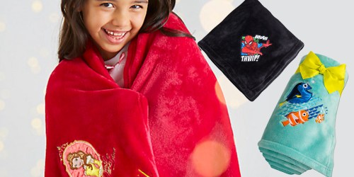 DisneyStore.online: Extra 25% Off Select Items = Fleece Throws Only $5.99 (Regularly $19.95) & More