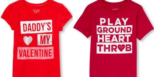 The Children’s Place: Valentine’s Day Graphic Tees Only $5.99 Shipped & More