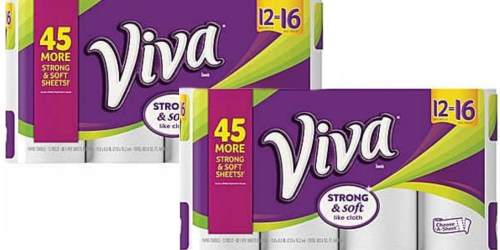 Staples.online: VIVA Paper Towels BIG Roll 12-Count Pack Only $9.99 (83¢ Per Big Roll)