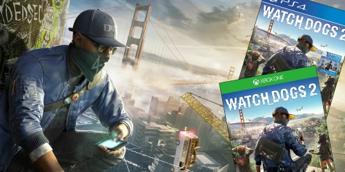 Amazon: Watch Dogs 2 PlayStation4 or Xbox One Video Game Only $39.99 (Regularly $59.99)