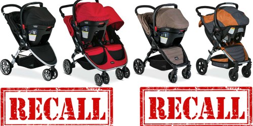 Britax Recalls Over 675,000 Click & Go Strollers