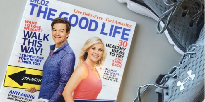 Dr. Oz The Good Life Magazine Subscription Only $7.95 Per Year (Just 80¢ Per Issue)