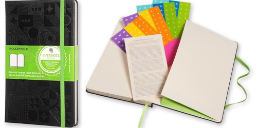 Staples.online: Moleskine Evernote Large Smart Notebook Only $13.48 (Regularly $29.95)