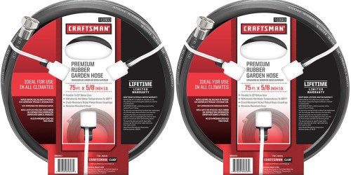 Sears.online: Craftsman 75 Feet Garden Hose Only $24.49 (Regularly $48.99)