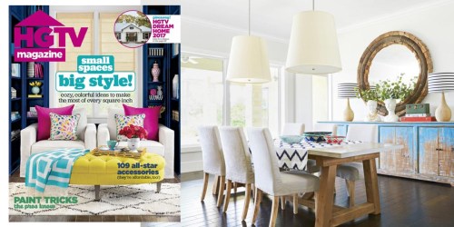 HGTV Magazine Subscription Just $9.99 Per Year