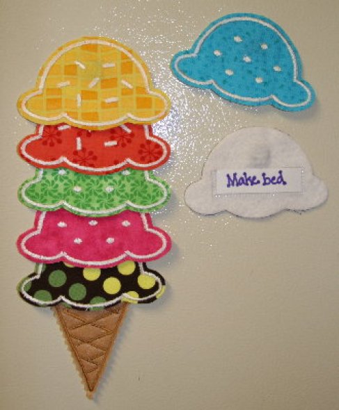 Ice Cream Cone DIY Chore Chart