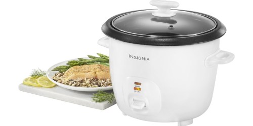 Insignia Rice Cooker & Veggie Steamer Just $9.99 on BestBuy.online (Regularly $20)