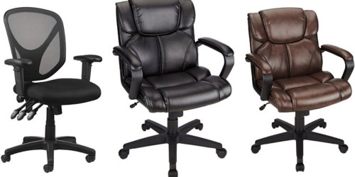 Office Depot/OfficeMax: BIG Savings on Office Chairs + Free Shipping