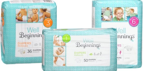 Walgreens.online: Well Beginnings Diapers as Low as UNDER $4 Per Jumbo Pack (After Rewards)