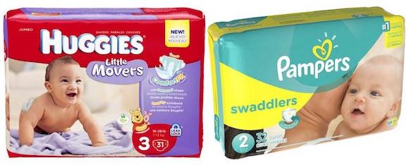 Huggies Pampers