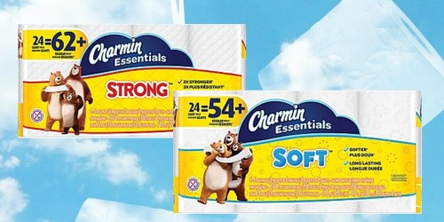 Staples.online: Charmin Essentials Toilet Paper 24 Giant Rolls Only $8.99 (Regularly $17.99)