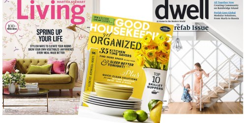 3 Magazine Subscriptions ONLY $12