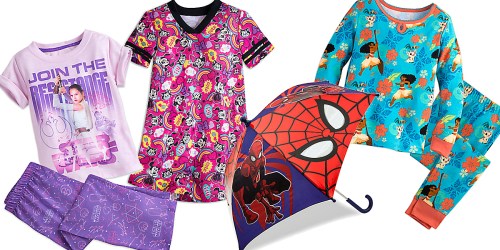 Disney Store: Up to 60% Off Sale = $4.49 Sleep Sets, $5.24 Umbrellas, $6 Fleece Jacket & More