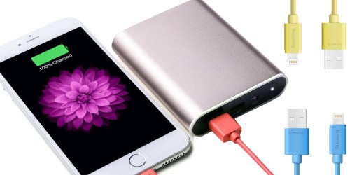 Amazon: Lumsing Apple MFI Certified Lightning To USB Charging Cable Only $6.04 (Regularly $10.99+)