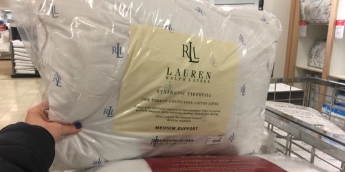 Ralph Lauren Pillows Just $6.99 on Macys.online (Regularly $24)