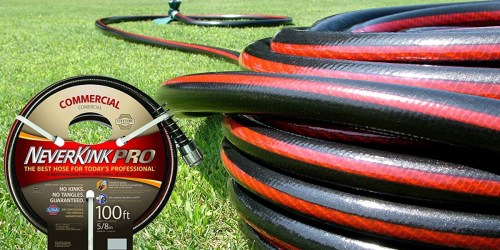 NeverKink 100-Feet onlinemercial Duty Pro Garden Hose ONLY $14.19