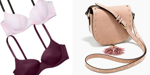 Victoria’s Secret Angel Cardholders: TWO Bras + Boho Bag $46 Shipped + Earn $20 Reward Card