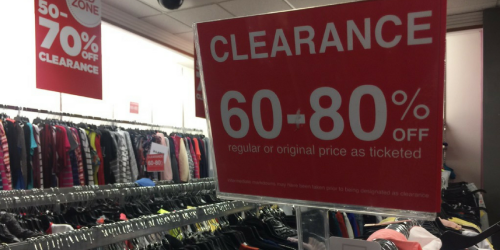 JCPenney Clearance Up To 80% Off + Extra 25% Off with Mobile Coupon