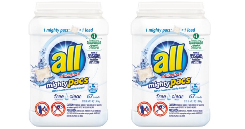 All Detergent Mighty Pacs