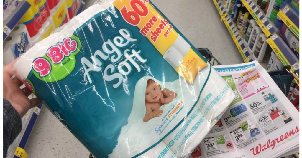 Angel Soft Bathroom Tissue