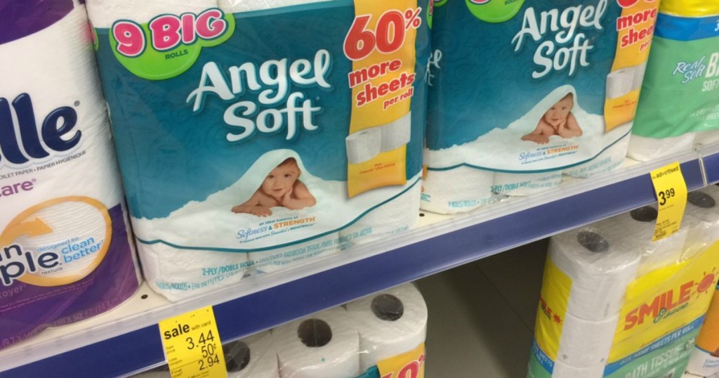 Angel Soft Bathroom Tissue