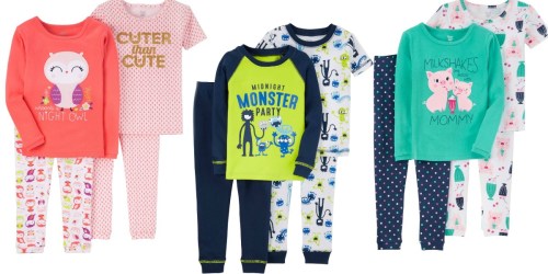 Target: Extra 20% off Kids’ Clearance Clothing = Just One You by Carter’s 4-Pc Pajamas Only $6.38 & More