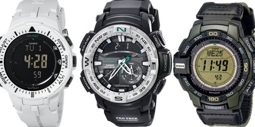 Amazon: Casio Pro Trek Men’s Watches As Low As $70.99 Shipped (Regularly $200+)